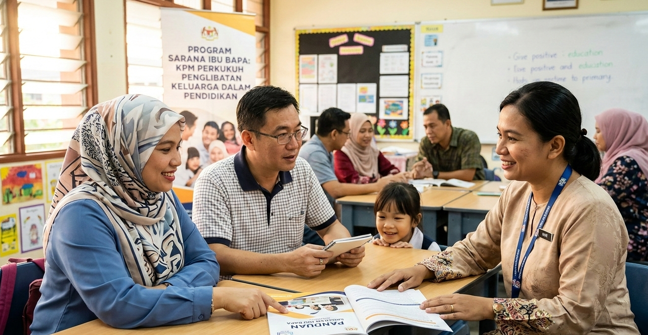 Program Sarana Ibu Bapa: KPM Perkukuh Penglibatan Keluarga dalam Pendidikan
